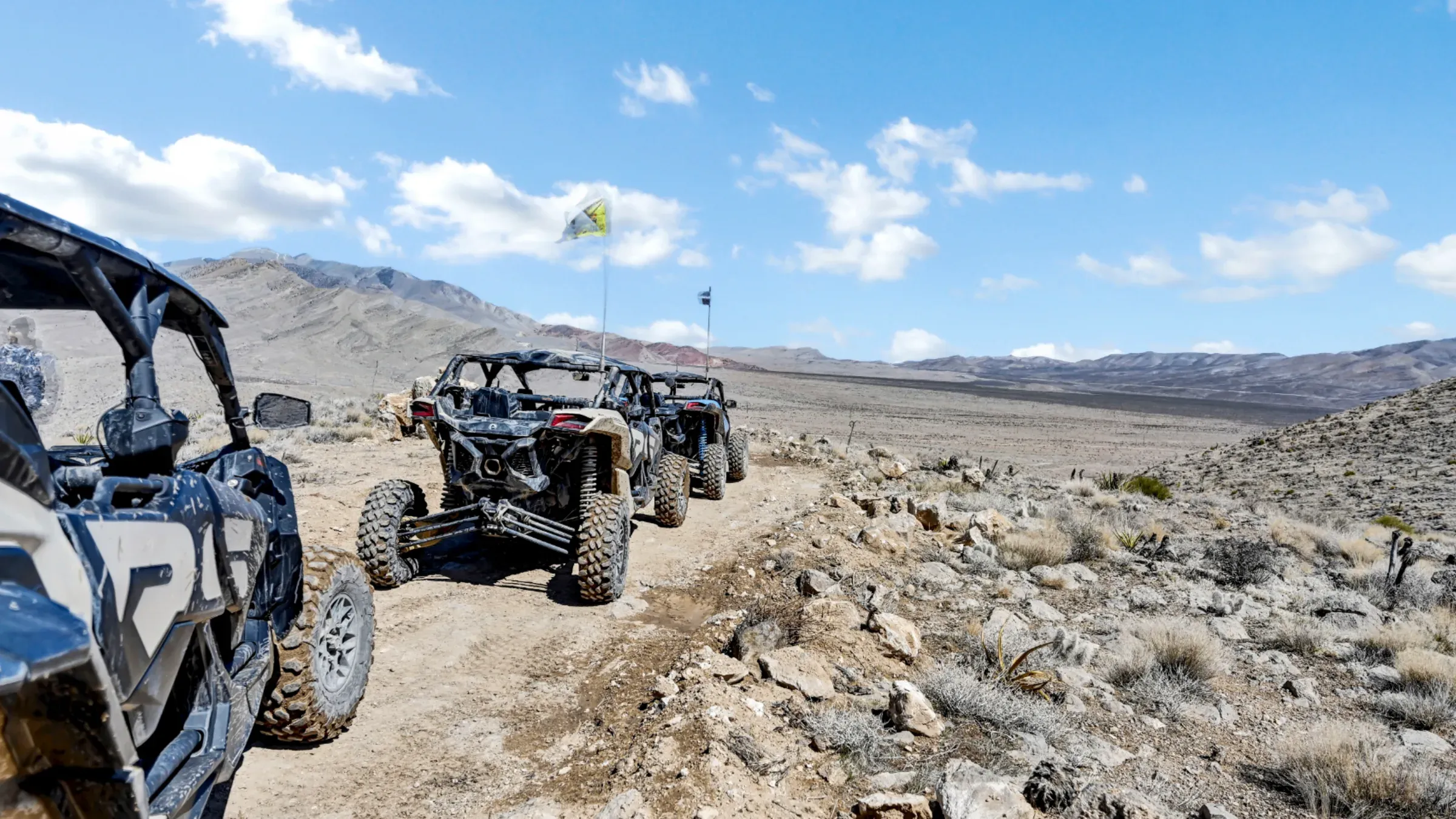 Off-road adventure on Adrenaline Mountain's Mojave Desert trails